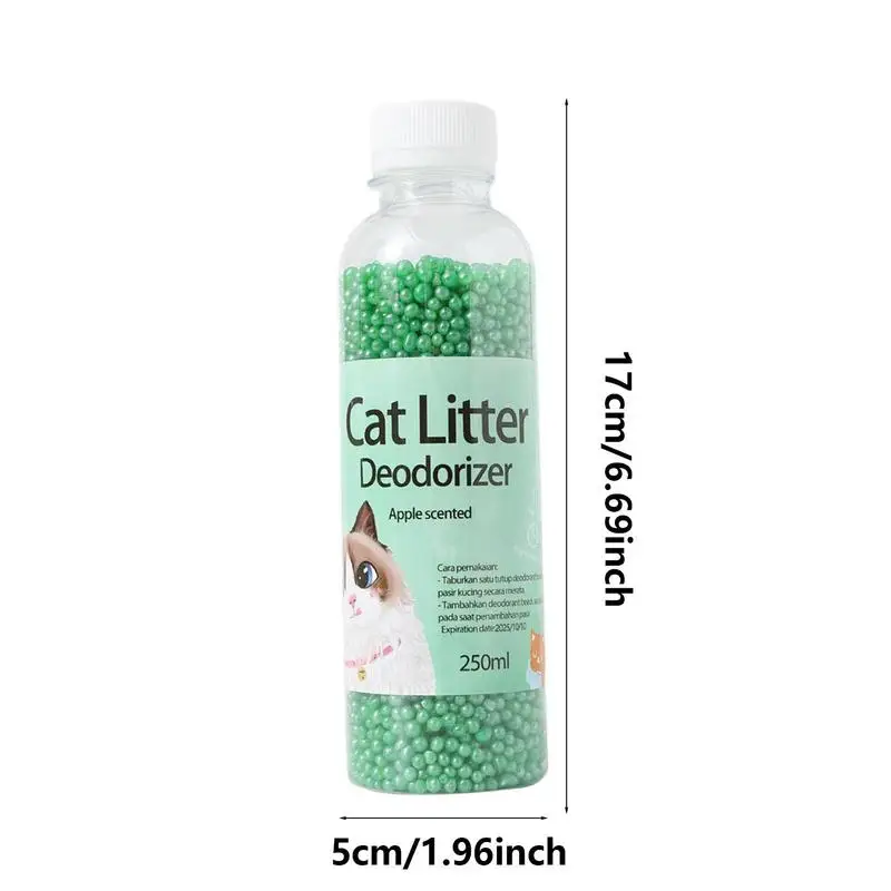 250ml Cat Litter Deodorizer For Cats Toilet Absorb Natural Ingredients Odor Removing Supplies For Kitten Toilet Artifact