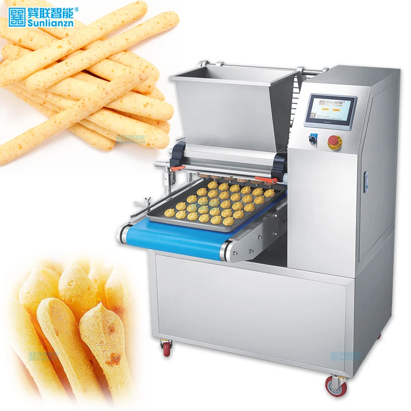 Breadstick Production Line Mixed Cookie Cheese Stick Extruder Equipment Machine