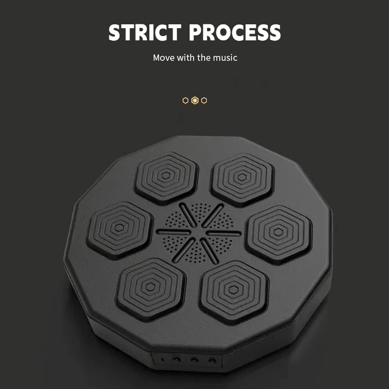 Boxing Machine Electronic Musical Punching Pads Stickers wall electronic mini music punch game smart music boxing machine