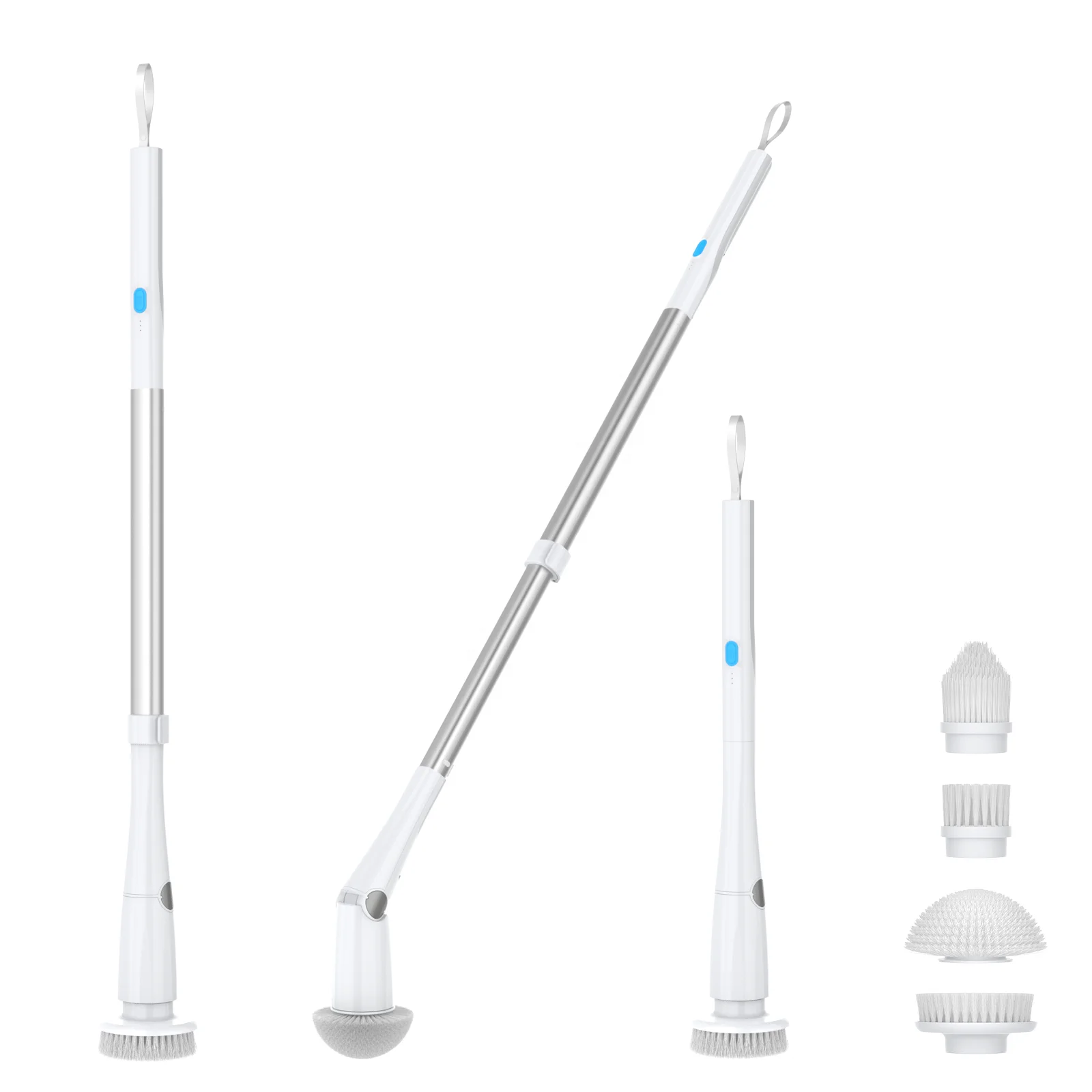 Bathroom Scrub Brushes Electric Long Extension Arm Advance Cleaning Machine For Home & Kitchen Cleaning Gadgets Wholesale