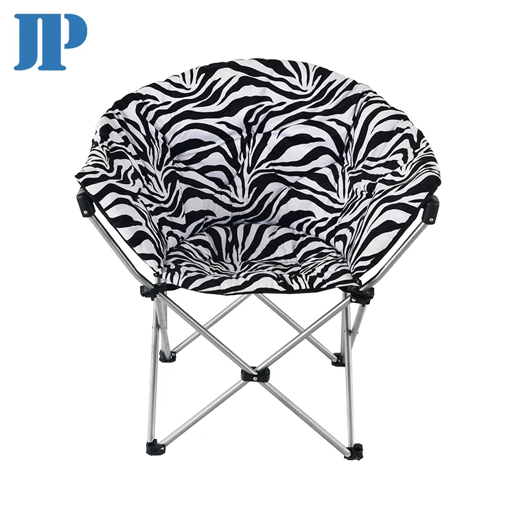 Wholesale New Design lightweight Portable living room Folding Moon Chairs For Adults