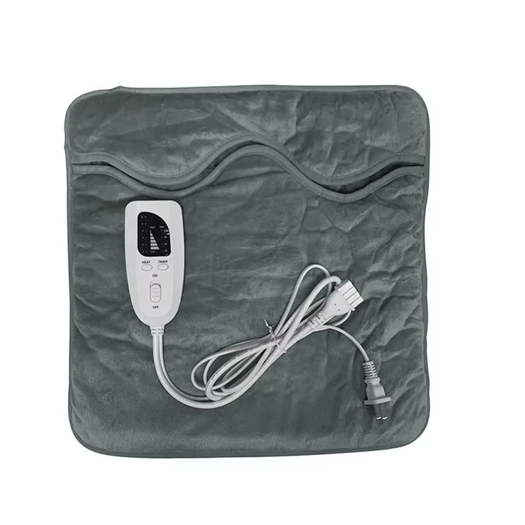 Роскошная зимняя мягкая грелка для ног, Быстрое нагревание, электрическое одеяло для домашнего использования, вязаная техника