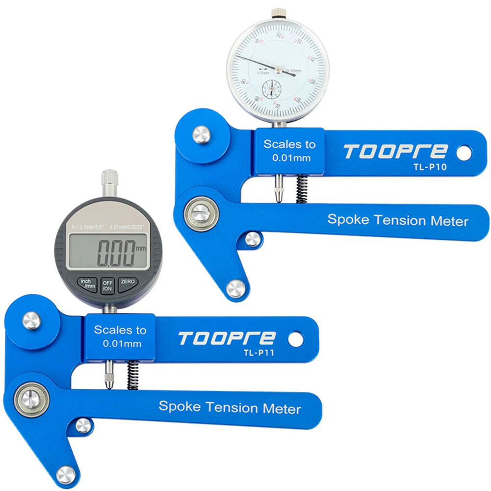 TOOPRE Bicycle Electronic Tension Meter Mountain Road Bike Wheel Spokes Checker High Precision Indicator Cycling Repair tools