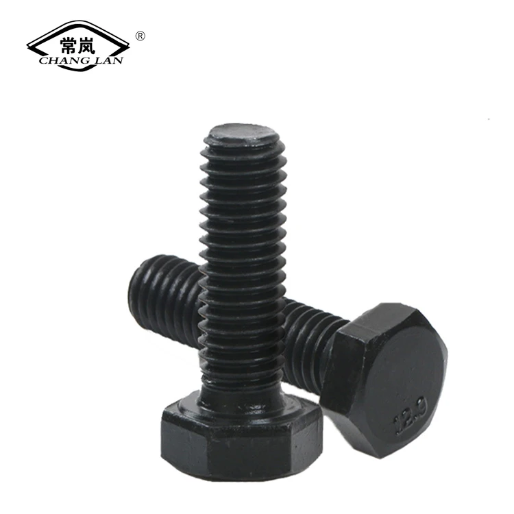sale high tensile 10.9 din 933 din 931 hex bolts