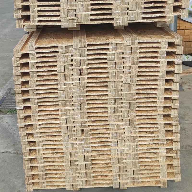 OSB Web Structure I-joist Beam LVL beams rafters or Strand lumber construction outdoor structural wood