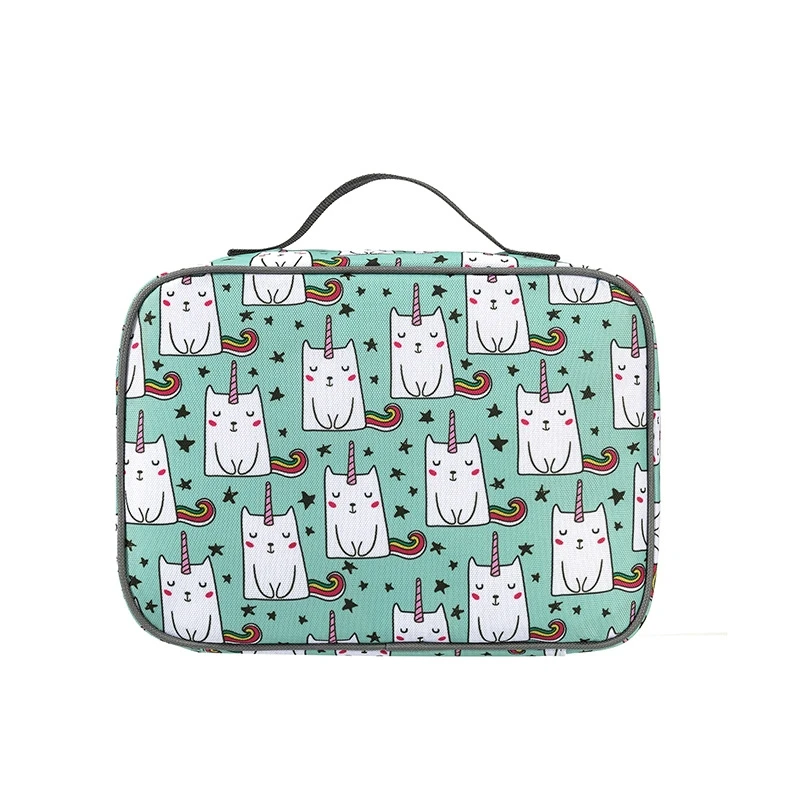 Kids Lunch box Insulated Soft Bag Mini Cooler Back to School Thermal Meal Tote Kit soft cooler bag for Girls Boys