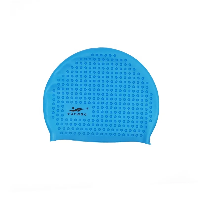Training Swim Custom Logo Adult Funny Swimming Pool Cap Silicone Swim Caps Elastic Material With Minimum Trail Order
