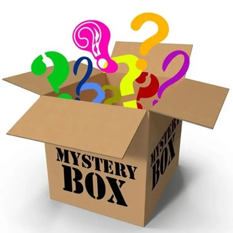 customized printing Mystery Box flat Shape factory selling Mystery Box recycled Mystery Box