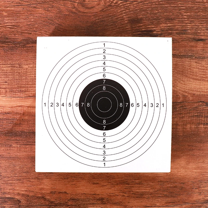 Shooting Accessories Circular Paper Targets Non-Adhesive Training Aim Shooting Paper Target 14 cm 100 pcs