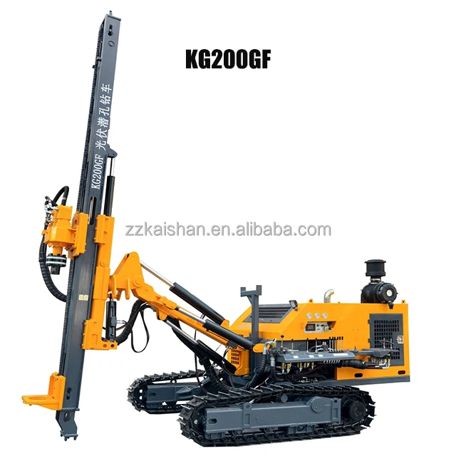hot sale solar piling rig pile driver crawler post ramming machine supplier