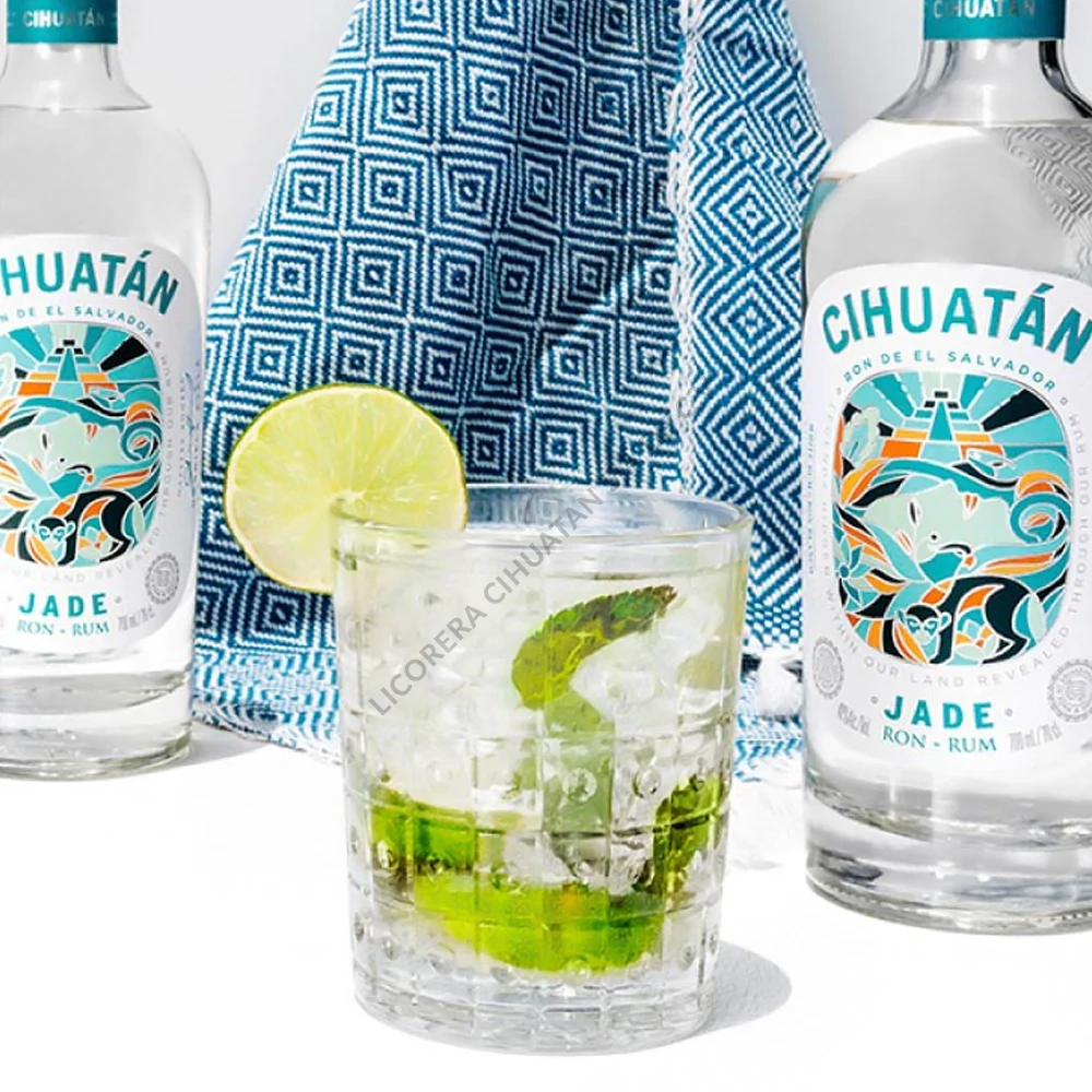 Crafted in Homage to the Mayan Muse Wholesale Cihuatan Jade Rum from El Salvador embodies the Allure of Ancient Artistry