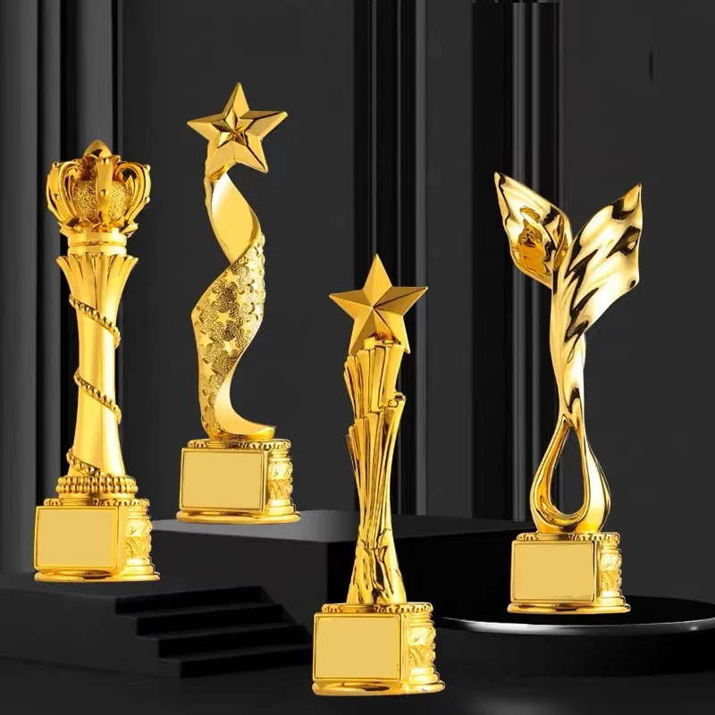 Custom Gifts Gold Trophies And Medals Metal Plastic Sport Trophy Cup Manufactures