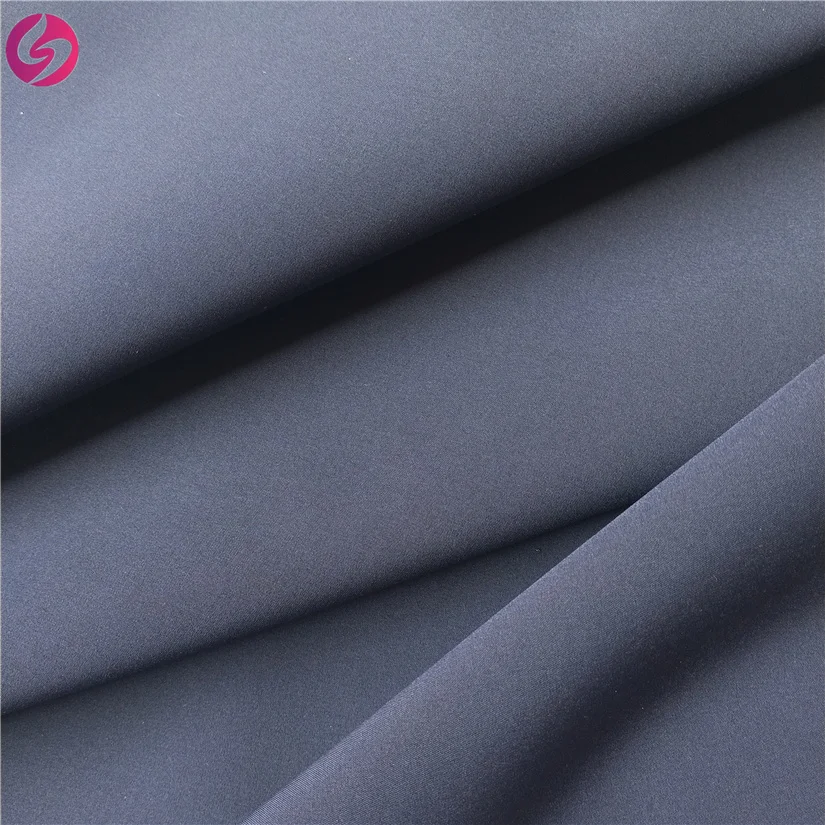 
High quality four-way stretch fabric PTFE membrane laminated plush fabric material for military softshell jacket 