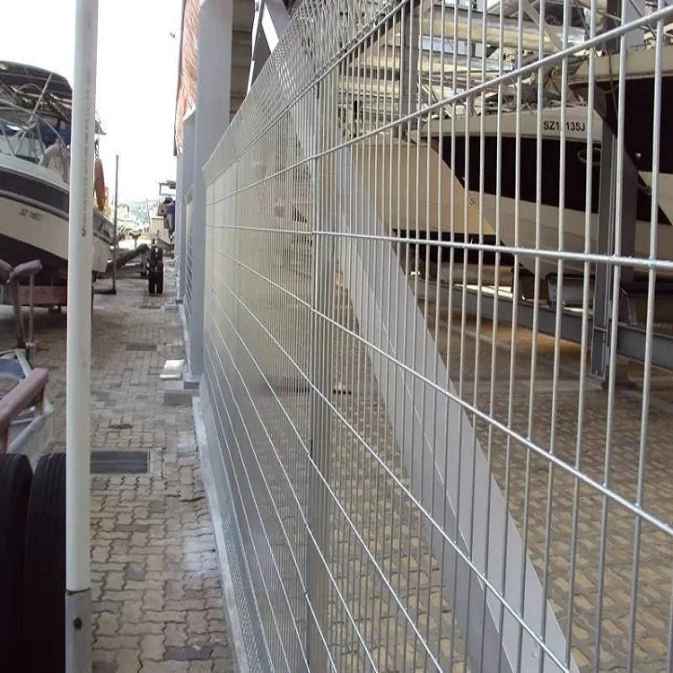 Roll Top Triangle Bending Brc Welded Wire Mesh Fence Metal Iron Free Mesh Fencing Garden Brc Fence