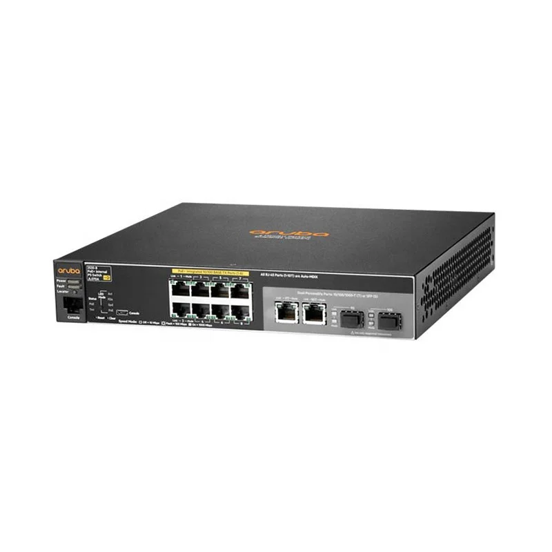 JL070A Aruba 2530 Series Switches with 8 PoE+ Internal Power Supply Network