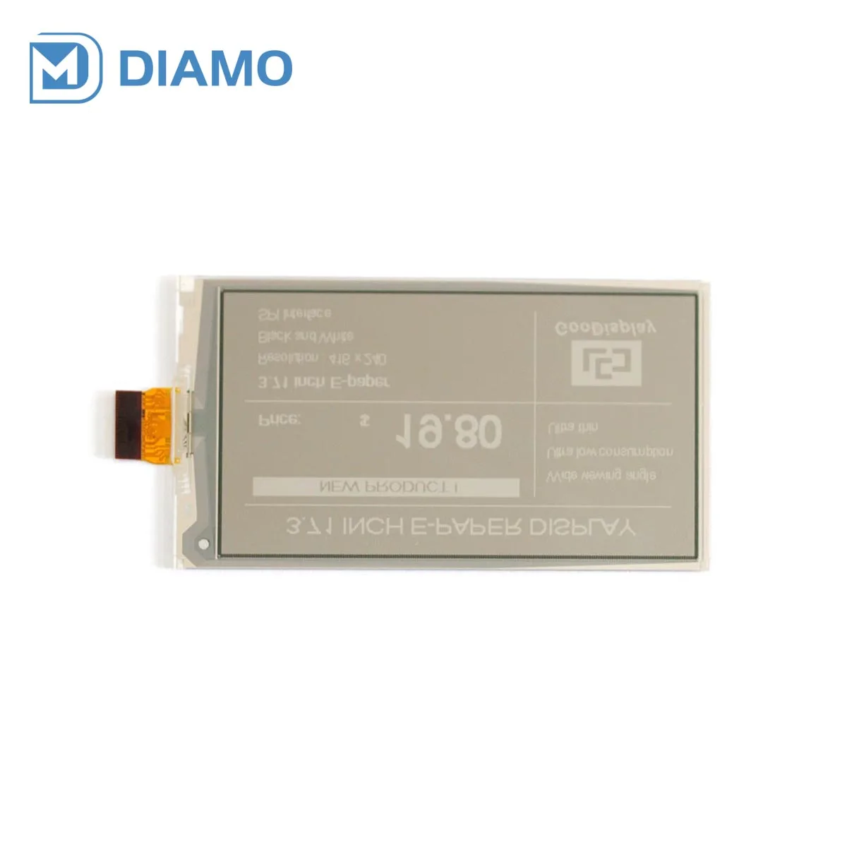 3,7 дюймовый e-ink дисплей SPI e paper tablet touch screen GDEW0371W7