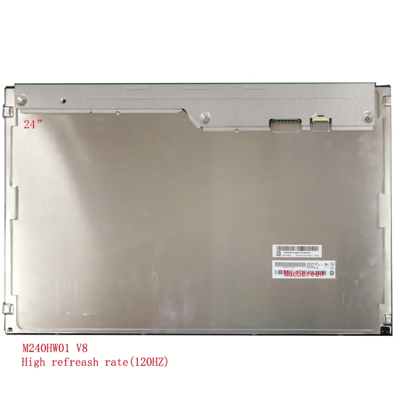 AUO 24' LCD screen M240HW01 V.8 with high refresh rate 120HZ LED matte module For TFT panel replacement