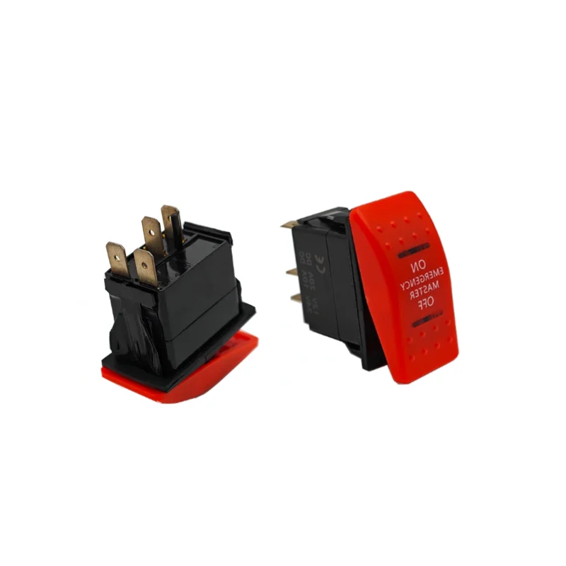 Customized color Factory customization DC 12-24V 10-20A ABS Ambulance Switch Emergency Master Auto Switch motorcycle light