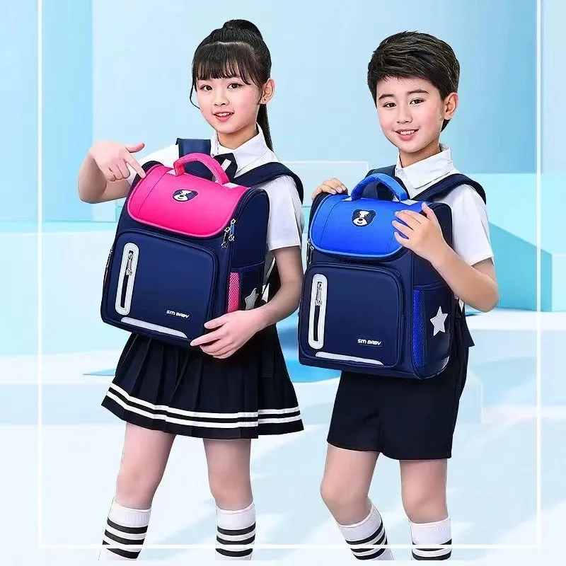 OEM Printed Kids Backpack Waterproof Primary School Student Children Boys Girls School Bags