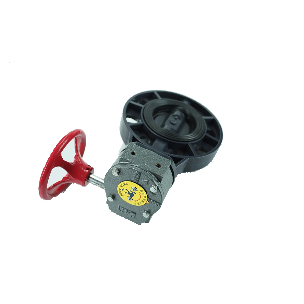 Hot sell swimming pool ABS handle manual power PVC butterfly valves
