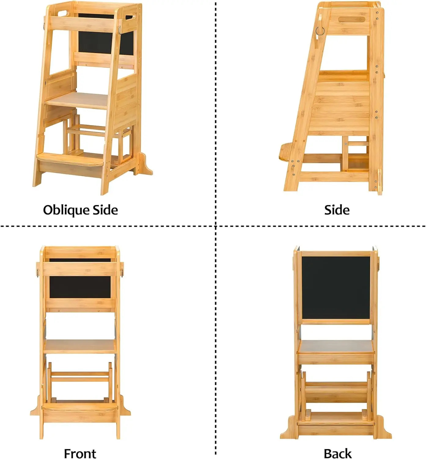 Child standing tower kitchen step stool toddler Counter Learning Helper Standing Tower Stool for Toddler Small Step Stool,