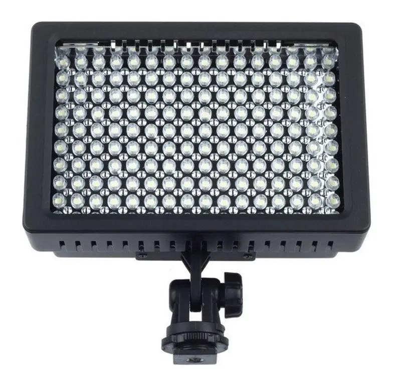 High Power LD-160 160 LED Video Light Camera Camcorder Lamp with Three Filters 5400K for Cannon Nikon Olympus Cameras
