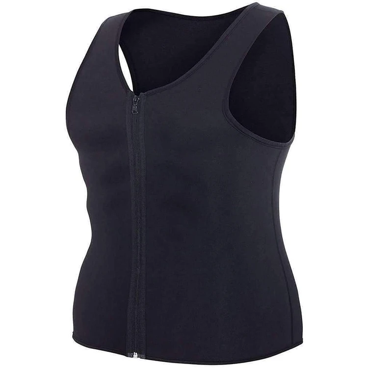 Ready To Ship Yoga Pants Professional Sauna Suits Sleeveless Suit Men Jacket With