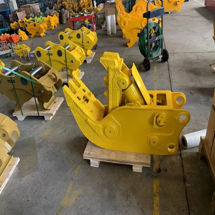 Excavator Attachment Parts Hydraulic Rock DHG Concrete Crusher  Shear Demolition Pulverizer