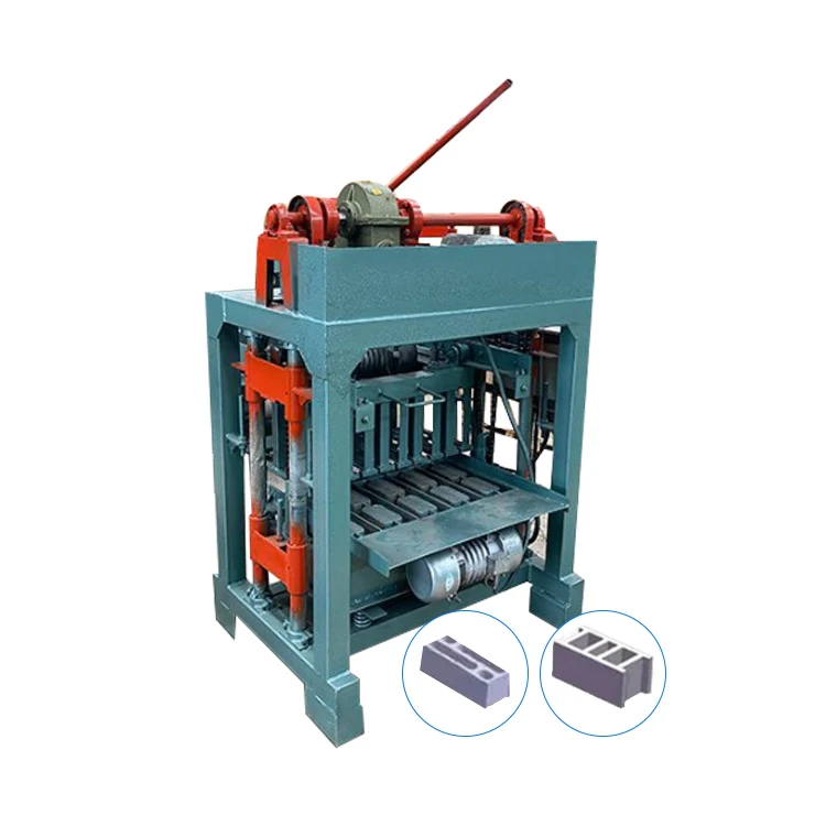 Semi Automatic Interlocking Soil Cement Brick 4-35 Concrete Hollow Block Making Machine Lowest Price Custom Pumps Mud Pump 800
