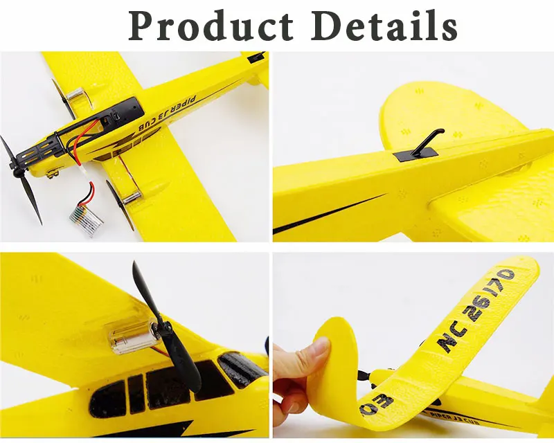 FX803 RC Airplane 2.4GHz 2CH RC Glider Remote Control Plane EPP Foam RTF RC Aircraft Toys