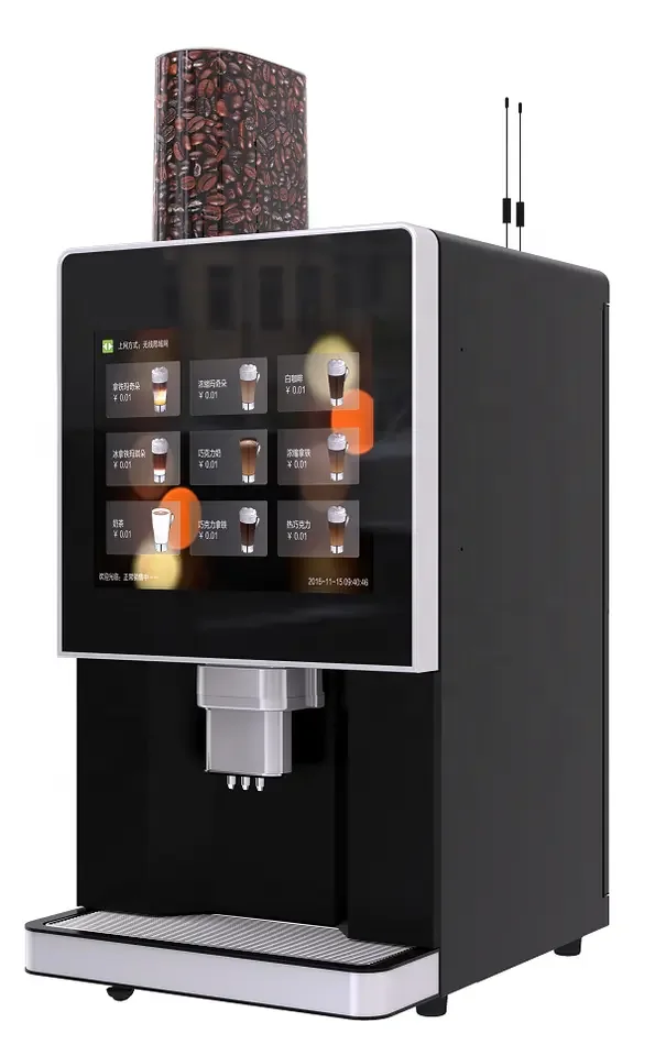 Hot Selling Commercial Desktop Bean To Cup Beverage Instant Coffee Tea Drink Vending Machine