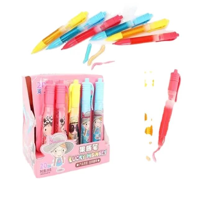 Fruit Flavor Sweet Jam in Pen