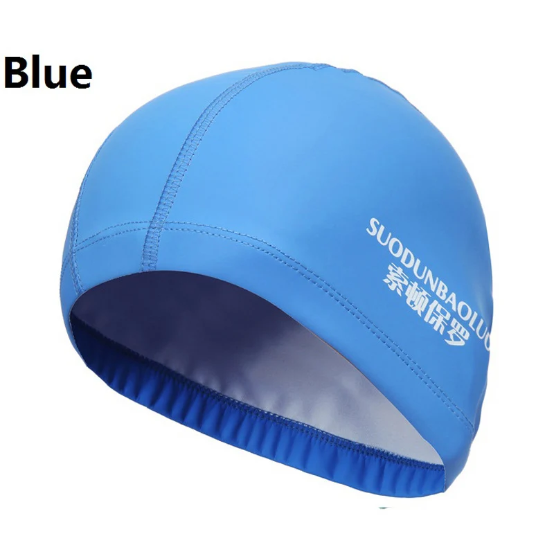 Custom logo Printed Waterproof Silicone Swim Cap Swimming Cap