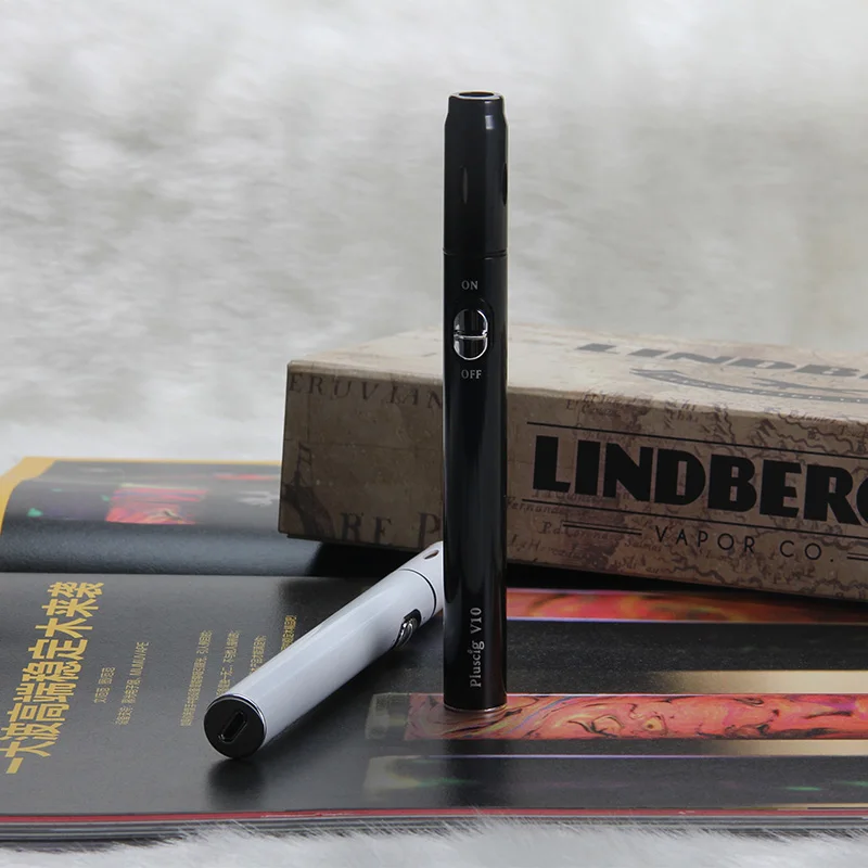 
Wholesale Pluscig V10 Heat Not Burn Device Electronic Cigarette Vape Pen Starter Kit 