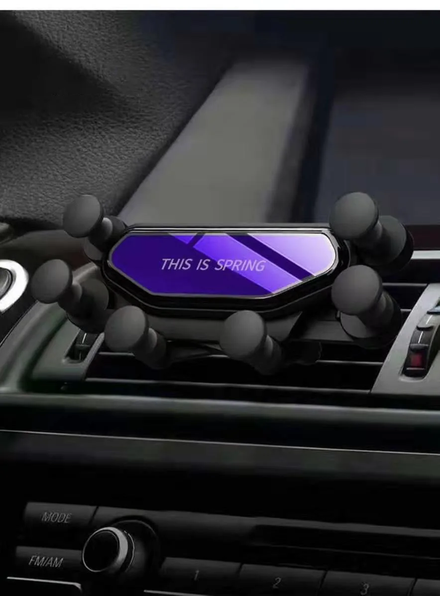 A car gravity mobile phone bracket new car air outlet bracket car gift fixed mobile phone bracket manufacturer