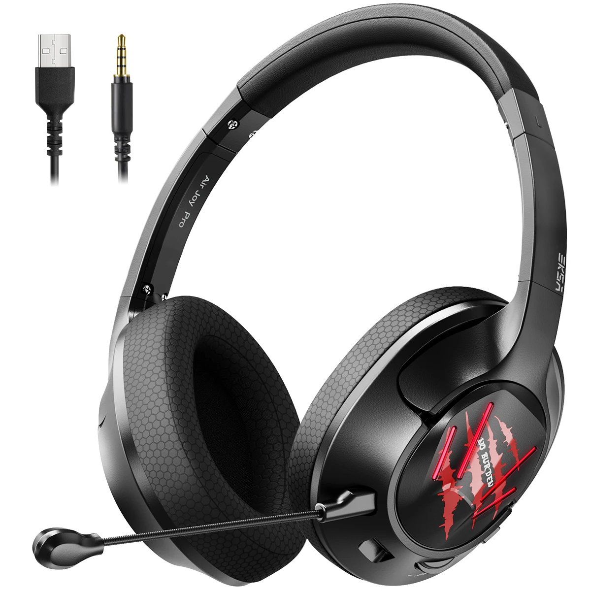 Игровые наушники Lightest EKSA E3 Air Joy Pro, игровая гарнитура с объемным звуком 7,1 градусов для XBOX Switch Phone