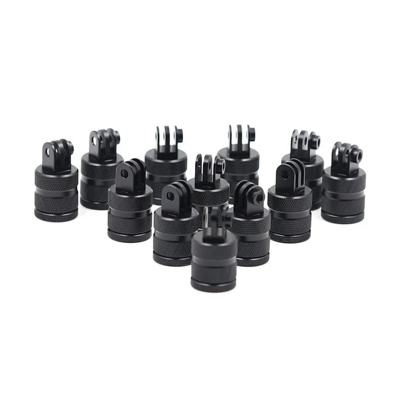 Высокоточный CNC алюминиевый сплав 360 градусов вращающаяся плата адаптер для крепления камеры для go pro 8 6 7