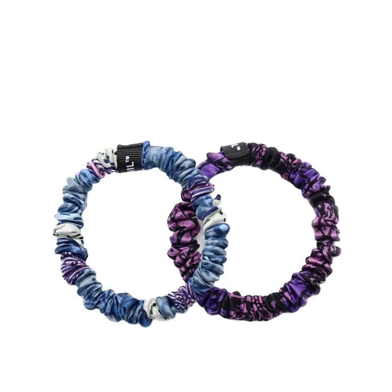 Chinese factory direct supply make hair more smooth popular 100% mulberry silk hair scrunchy