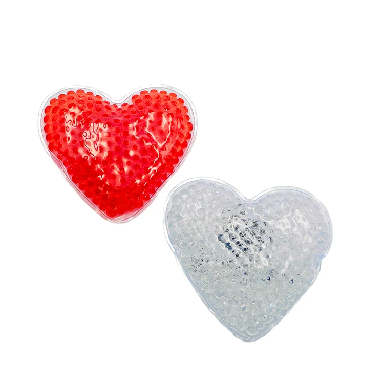 Soft Gel Bead Massage Ice Therapy Hot and Cold Gel Bead PVC Ice Pack Freezable Microwavable Cold Wrap Cold Compress
