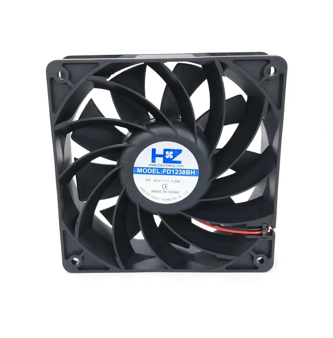 
 Высококачественный портативный осевой автомобильный вентилятор высокого давления 120x120x38 мм 1238  