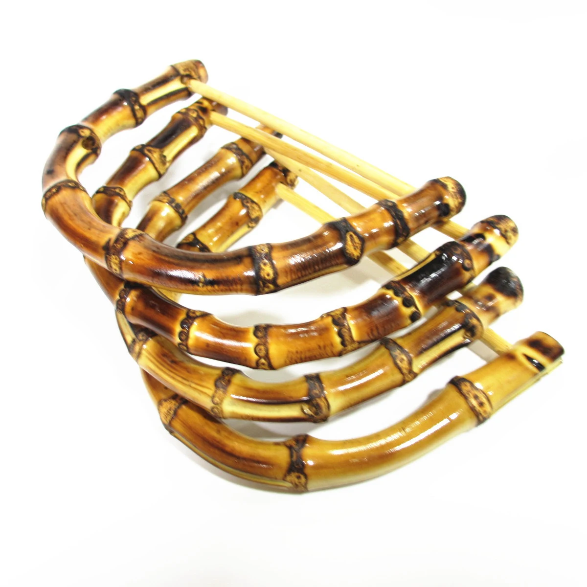 Лидер продаж, сумочки, деревянные бамбуковые ручки для чайника, ручка из настоящего бамбука для сумки