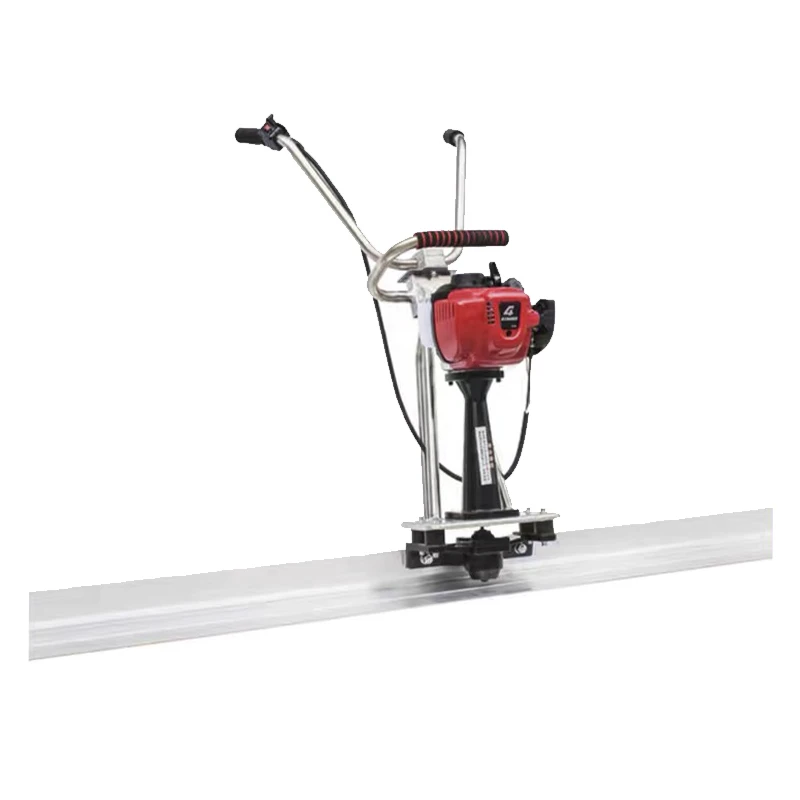 China Cement Floor Leveling Machines Gasoline Concrete Screed Ruler Concrete Vibrator Screed Concrete Vibrating Ruler For Sell