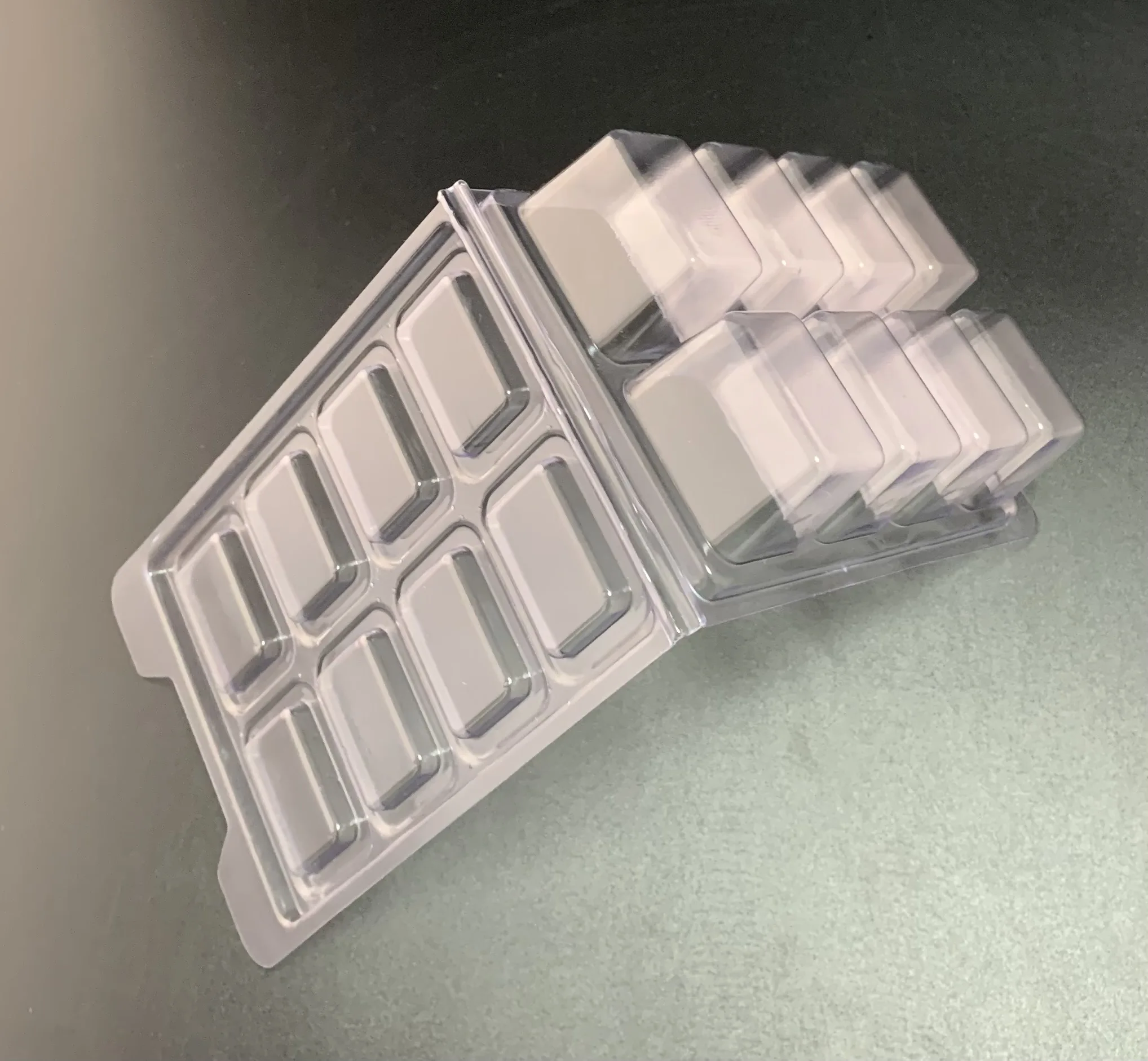 custom transparent plastic clam shell packaging vacuum formed blister