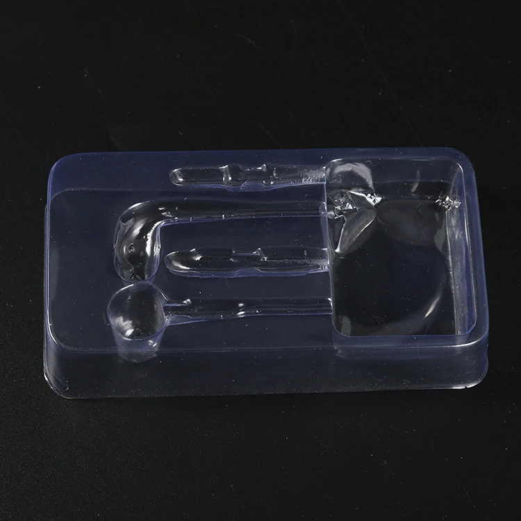 pp pet blister vacuum formed earphone packaging tray