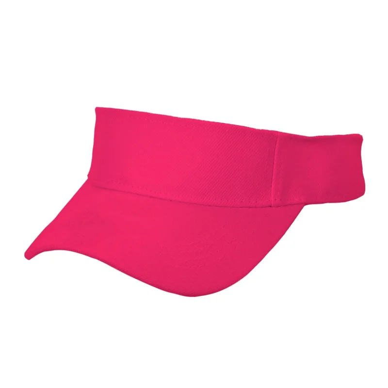 Visor custom optional color embroidered/solid/color baseball cap golf sunshade visor