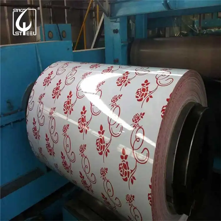 Дешевая цена, завод, оптовая продажа, Z120g предварительно окрашенная оцинкованная стальная катушка, Оцинкованная катушка с цветным покрытием