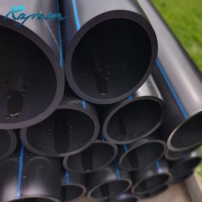 Polyethylene Pipe PE Tube 315mm 355mm 450mm 630mm PE100 HDPE Water Pipe Price for Drinking Water Supply System
