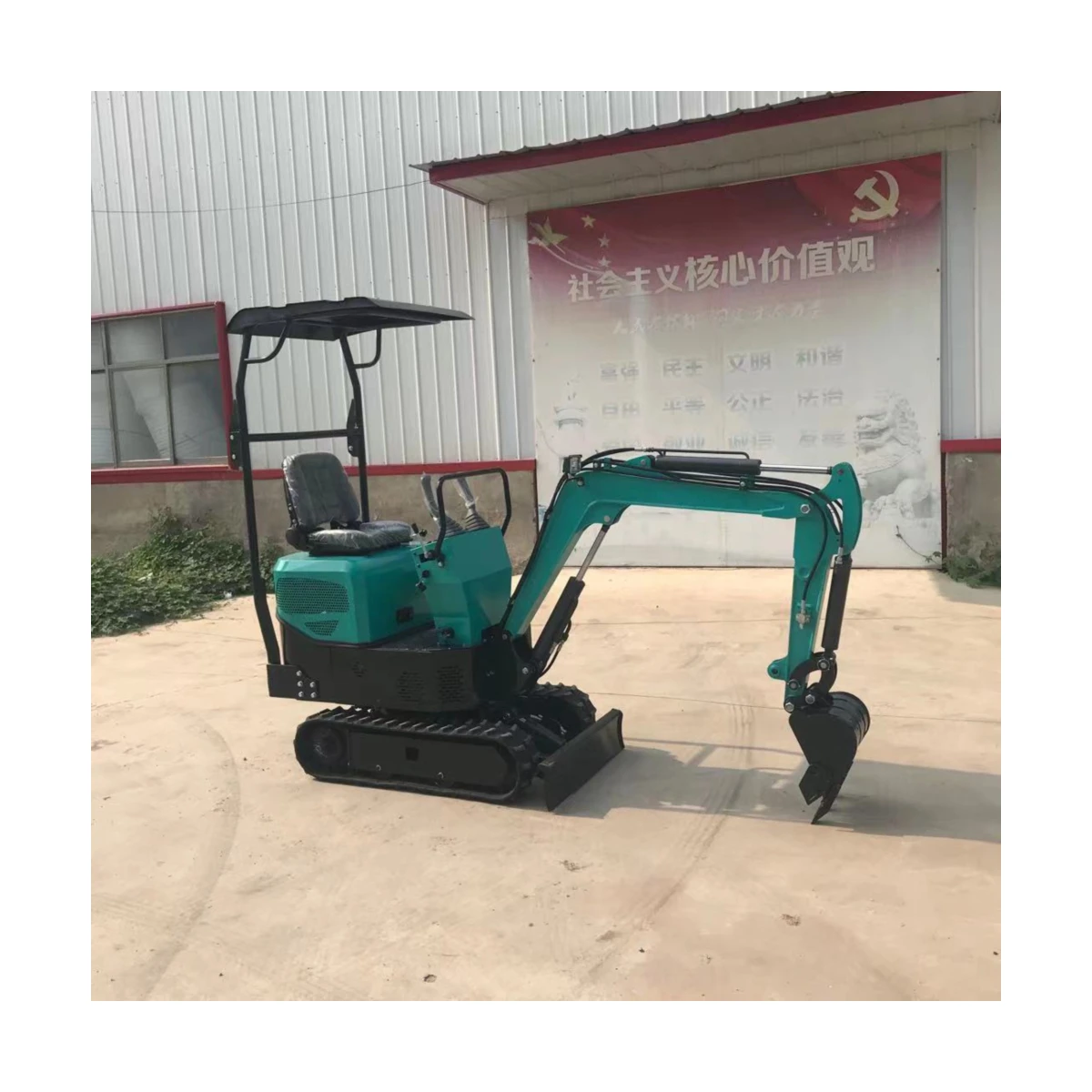 High Working Efficiency 0.8 Ton 1 Ton 1.5 Ton 2 Ton 2.5 Ton Small Hydraulic Long A Towable Tracks Excavator Series Garden Use