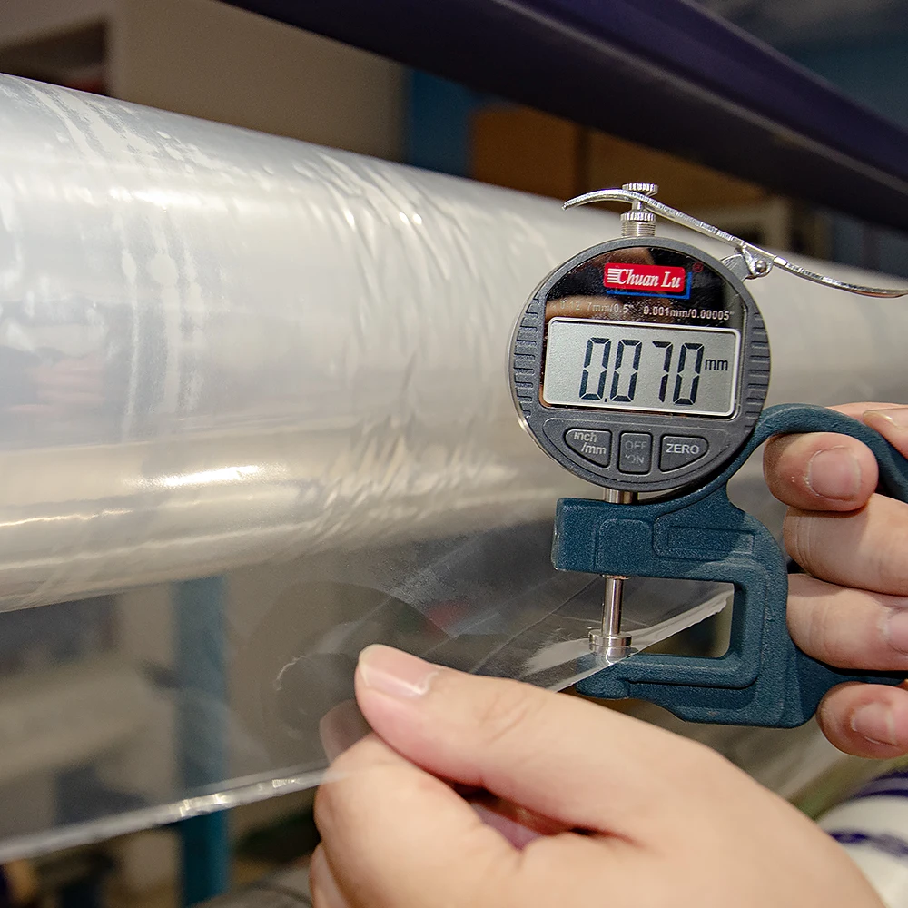 50-100micron Thickness Factory Price Box Packing Jumbo Roll Poly Film