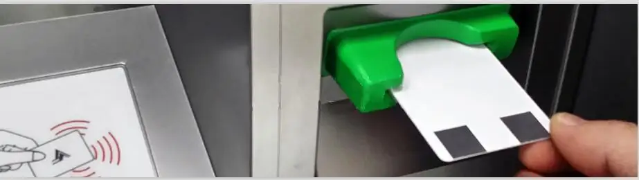 ATM Slot Cleaner Alcohol Free Pre-saturated Solution Flocked PVC Magnetic Cleaning Card with Encoder